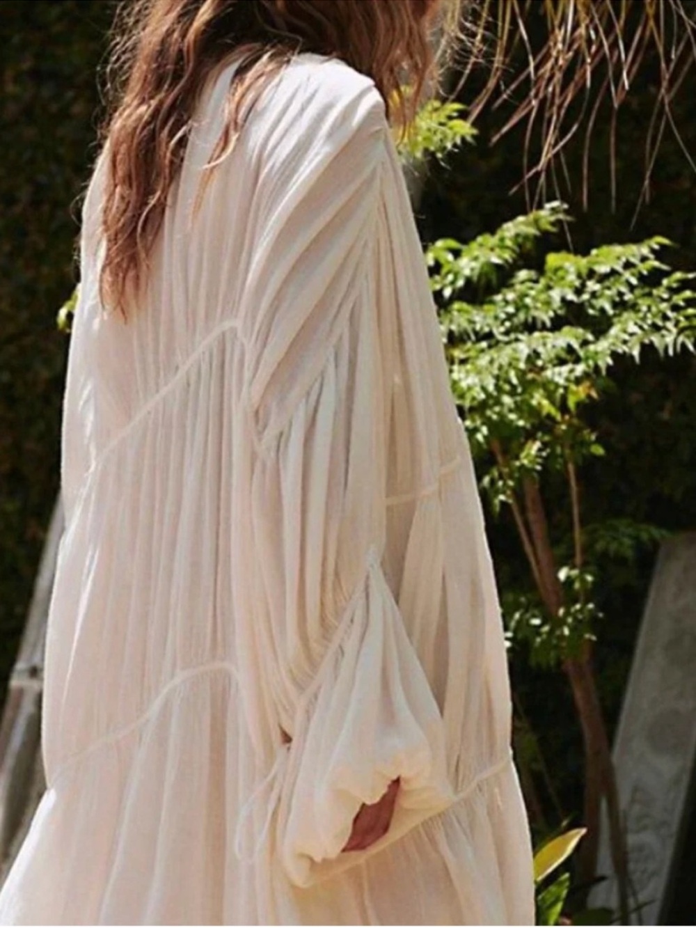 Free People Juliet Duster (Ivory/off-white) - one size S M L - Picture 3 of 5